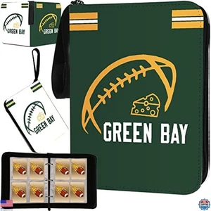 Green Bay Fußball Karten Mappe mit 400 Hüllen - Ultimatives Aufbewahrungsalbum mit 3 Ringen - Bild 1 von 6