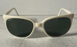 Bausch & Lomb Ray-Ban Cats Nylon Sonnenbrille Off White Frankreich - Bild 1 von 11