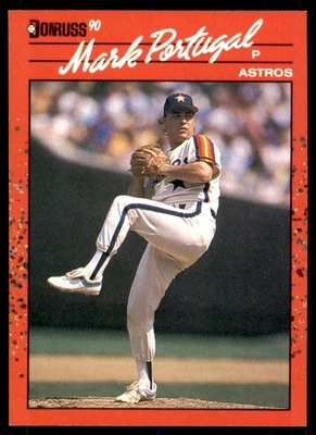 1990 Donruss Mark Portugal Houston Astros #542 - Image 1 of 2