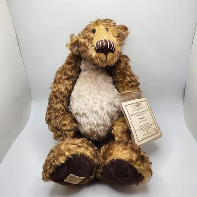 Dean's Rag Book Co. Vitrina de artista Bear Hopeful de Jill Baxter edición limitada Mohair Foto 1 de 4