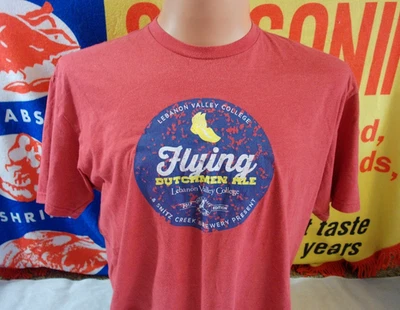 LEBANON VALLEY College Flying Dutchman ALE t Shirt Men's 2XL beer LVC THE VALLEY - Image 1 of 4
