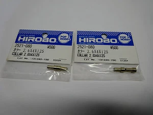 2 Pkt HIROBO 2521-080 Hülse 2.6x4x12 S COLLAR 2.6X4X12S - Imagen 1 de 1