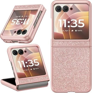 Custodia per Motorola Razr 2024 (NonPlus) premium antiurto lusso Bling telefono cover - Foto 1 di 8