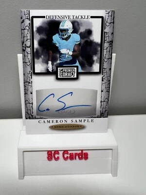 Cameron Sample 2021 SAGE Premier Draft Auto #A134 - Image 1 of 4