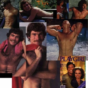 PLAYGIRL 7-79 JULY 1979 LIFEGUARDS SALLY FIELD HAIRY ERIK HOOPER SPEEDOS GYM MEN - Picture 1 of 2