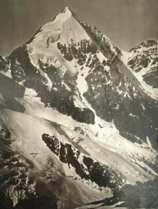 Vintage Photographs Landscape Die Konigsspitze vom Eisseepass - Picture 1 of 8
