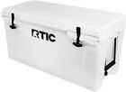 RTIC 65 Quart Hard Cooler, White  2018 Newest Model