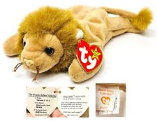 Ty Beanie Babies Baby ROARY the lion Canadian Canada tags