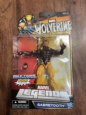 Hasbro Marvel Legends SABRETOOTH Puck BAF Wave 6 Inch Action X-Men Figure