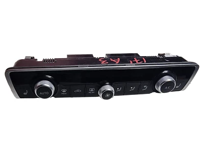 2015-2017 Audi A3 AC Heater Climate Temperature Control Unit 8V0 820 043 Q OEM - Image 1 of 4