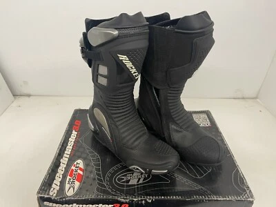 Nuevas botas de montar de cuero Joe Rocket Speedmaster 3.0 para hombre - negras Foto 1 de 4