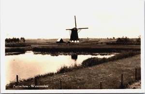 Países Bajos Zuilichem Watermolen Vintage RPPC B216 - Imagen 1 de 2