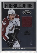 2012-13 Certified Fabric of the Game /299 Erik Johnson #FOG-EJ
