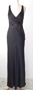 Vestido ROBERTO CAVALLI CLASS Seda Lentejuelas Adornado Espalda Abierta 44 8 o 48 12 - Imagen 1 de 4