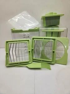 Vidalia Slice It deluxe w/ 1/4" 1/2" amd wedger blade New 8 pc. - Picture 1 of 3