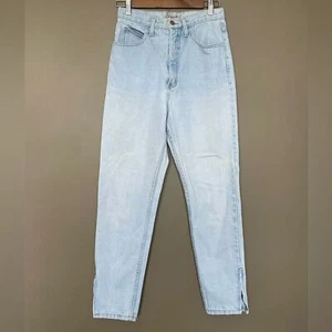 Vintage Guess Light Wash Jeans Denim Ankle Zipper sz 29 - Picture 1 of 5