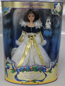 Barbie Holiday Princess Disney Blancanieves y los siete enanitos muñeca Mattel 1998 19898 - Imagen 1 de 9