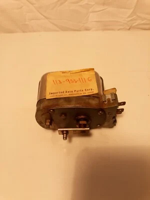 Motor limpiaparabrisas SWF 6 voltios nuevo de lote nuevo para Volkswagen Beetle 1965-66 113 955 111 Q Foto 1 de 4