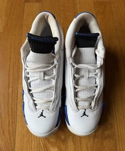 Nike Air Jordan 14 Retro GS Hyper Royal- 487524-104 Sz 4.5Y Good Condition - Picture 1 of 7