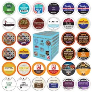 Custom Variety Pack Coffee Pod Pack, Dark Roast 30 K-Cup Pods - 1 Box - Picture 1 of 6