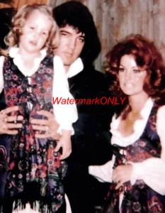 "Elvis & Priscilla Presley" "King of Rock & Roll" & Lisa Marie PHOTO! #(28c) - Picture 1 of 2