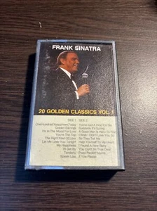 Frank Sinatra - 20 Golden Classics Vol. 1 (1984) Cassette Tape - Rat Pack - Picture 1 of 4