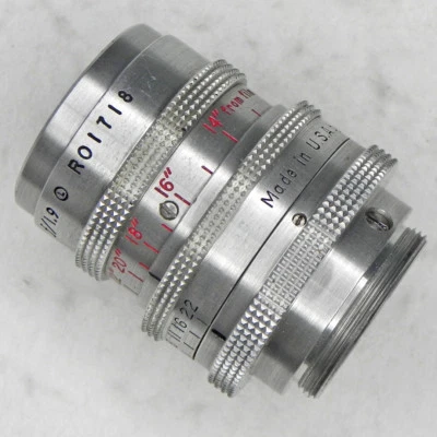 Kodak 25mm f1.9 Cine Ektar II C mount  #RO1718  - Image 1 of 4