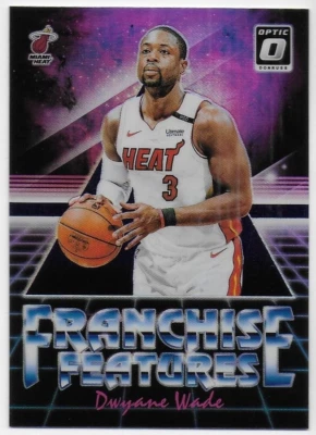 2018-19 Donruss Optic Franchise Features Holo #16 Dwyane Wade - Miami Heat - Image 1 of 2