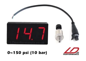 LDperformance Oil Pressure Gauge Fuel Pressure Meter Digital Display with sensor - Picture 1 of 4