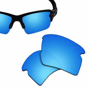 Replacement Lenses for-OAKLEY Flak 2.0 XL Sunglasses Blue UVA&UVB-Polycarbonate - Picture 1 of 2