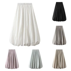 Aline Bubble Maxi Skirts for Women Perfectly Suited for Daily Activities - Picture 1 of 17