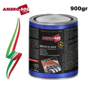 GRASSO AL RAME 900 gr RESISTENTE AD ELEVATE TEMPERATURE (1000°C) AMBRO-SOL - Foto 1 di 3