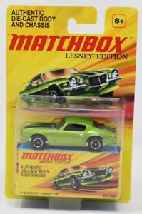 Matchbox Superfast ´71 Chevy Chevrolet Camaro Z 28 green. Lesney Edition - Bild 1 von 1