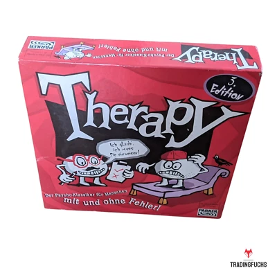Therapy 3. Edition rot Spiel Brettspiel von  Parker Gesellschaftsspiel komplett - Bild 1 von 4