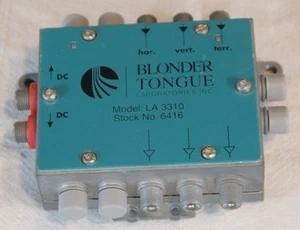 Blonder Tongue LA 3310 3 Leg In-Line Amplifier Stock No. 6416 - Picture 1 of 6