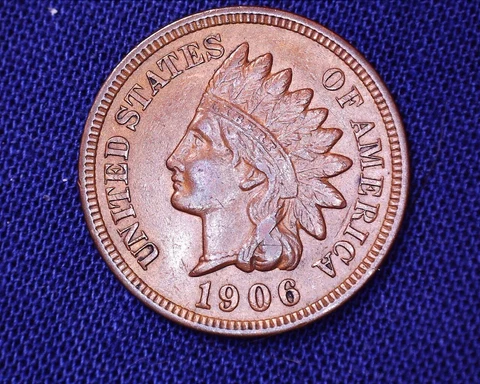 1906 Indian Head Cent Very Nicely Detailed Coin  #I173 Cover