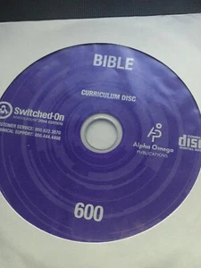 Switched on Schoolhouse 6th grade Bible, pick the year, FREE SHIP AOP SOS - Picture 1 of 4