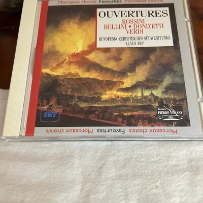 Overtures ROSSINI - BELLINI - DONIZETTI - VERDI CD 1995 ￼Disques Pierre Verdant - Image 1 of 4