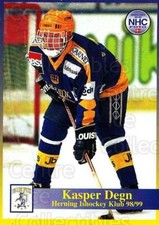 1998-99 Danish Hockey League #178 Kasper Degn