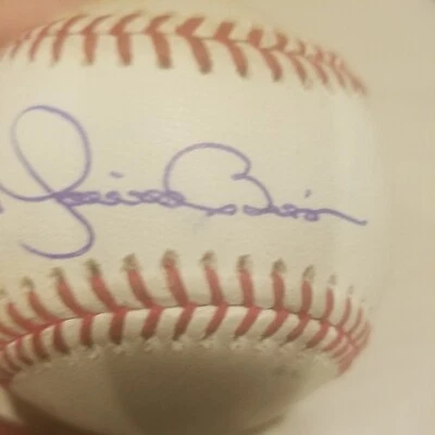 Mariano Rivera Firmado Juego Usado Béisbol Autografiado Gu Romlb Pelota Salón de la Fama Foto 1 de 3