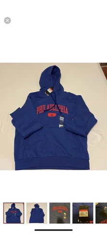 76ers Nike Sweatshirt Men’s Large New w Tags Cover