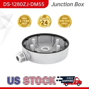 Junction Box DS-1280ZJ-DM55 Fit HIK Motorized Varifocal Dome IP Camera - Picture 1 of 1