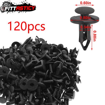 120 un. para Renault 7701049271 VW 21030249 deflector de aire para carro retenedor de empuje Foto 1 de 4