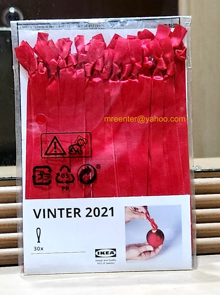 MRE * IKEA Vinter Series Red Ribbon - Image 1 of 2