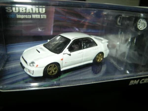 1:64 BMC Subaru 2001 Impreza WRX STi blanco/blanco LHD en embalaje original - Imagen 1 de 1