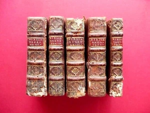 Biblia Sacra Coloniae Agrippinae Parisiis Leonard 1670 5 Tomi Bibbia Religione - Foto 1 di 4