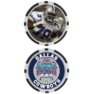 ERIK WILLIAMS - COWBOYS SUPER BOWL XXVII - POKER CHIP - Picture 1 of 2