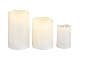 3 x Jysk candles various size - Electronic - Picture 1 of 2