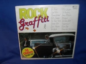 ROCK GRAFFITI VOLUME 2 – AUSTRALIAN DOUBLE LP VINYL RECORD GF - 32 OLDIES - Picture 1 of 3