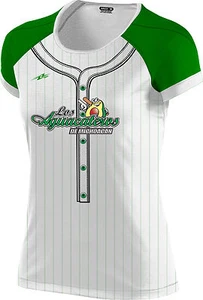 Women's Aguacateros de Michoacan Jersey Slim Fit 100% Polyester - Picture 1 of 3